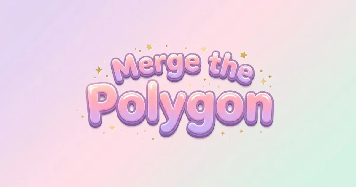 Merge the Polygon key art